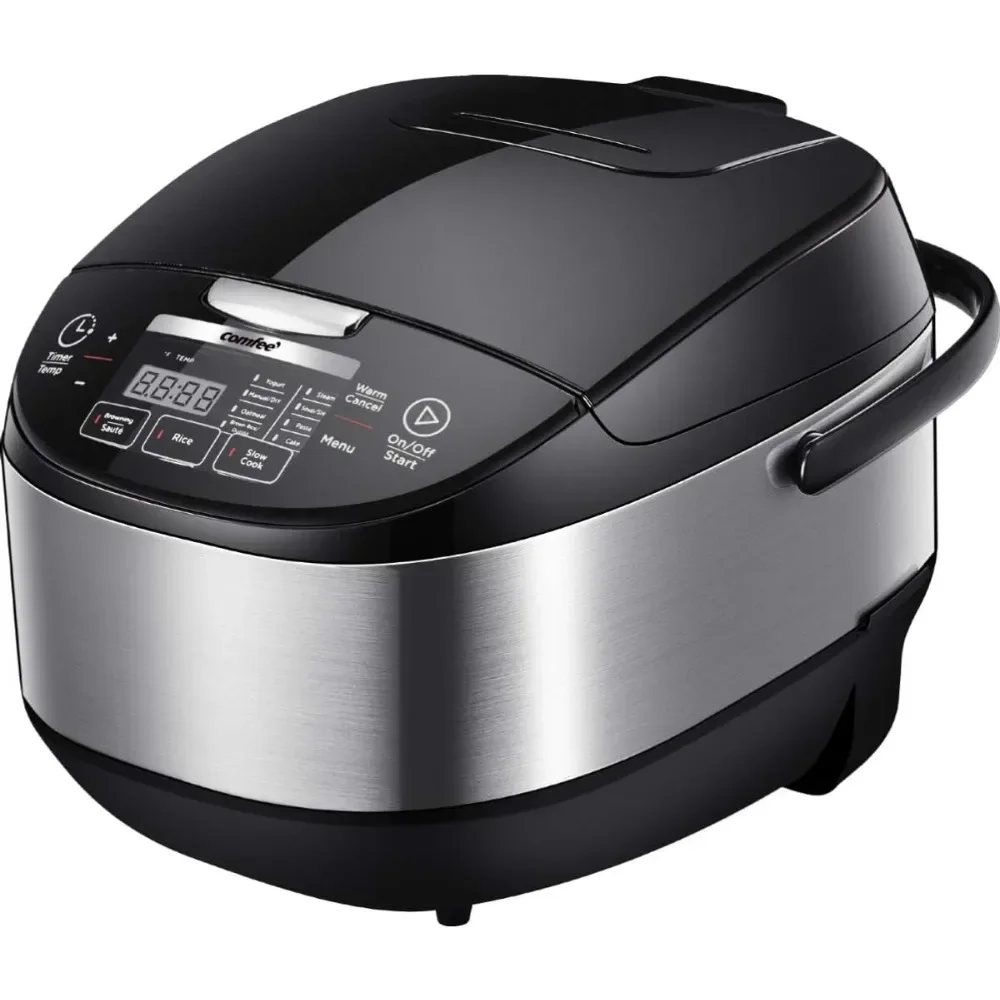 11 preset large rice cookers, equipped with intelligent LED display screen, automatic insulation, and 24-hour delay timer