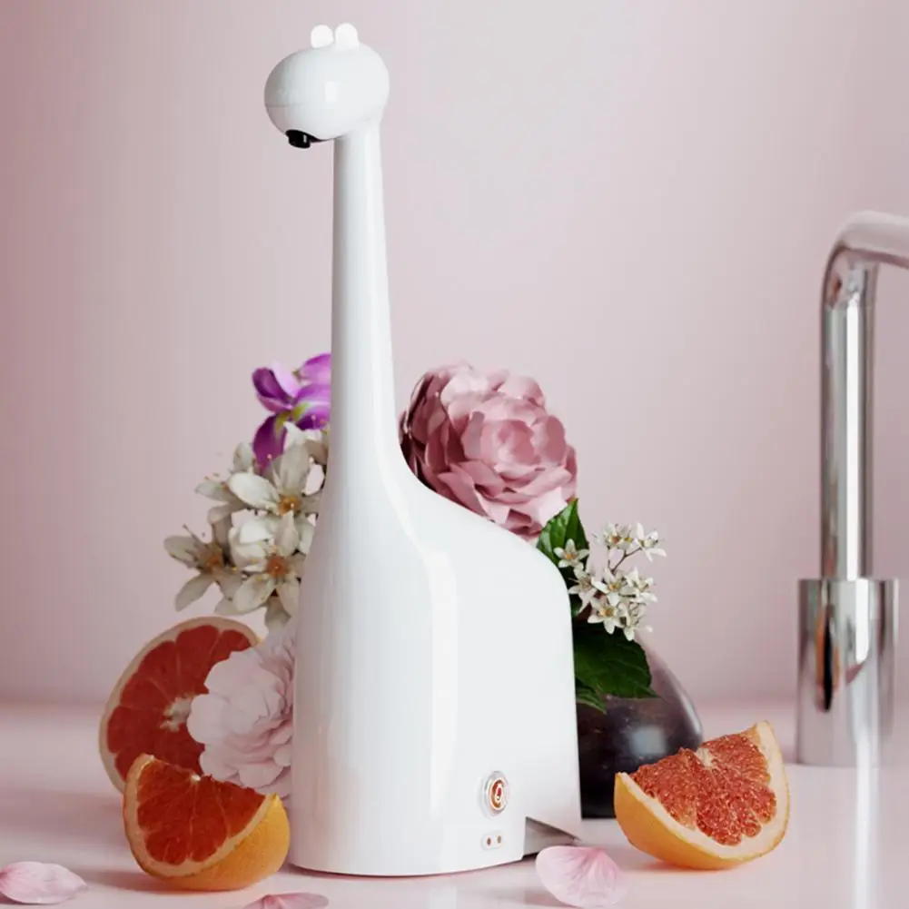 

Automatic Soap Dispenser with Light Soap Dispenser Touchless Soap Dispenser with Indicators Giraffe Design for Handwashing