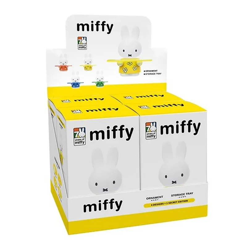 

Miffy Tray Series Doll Kawaii Decoration Handmade Jewelry Earphones Miscellaneous Storage Ornaments Gift for Girl