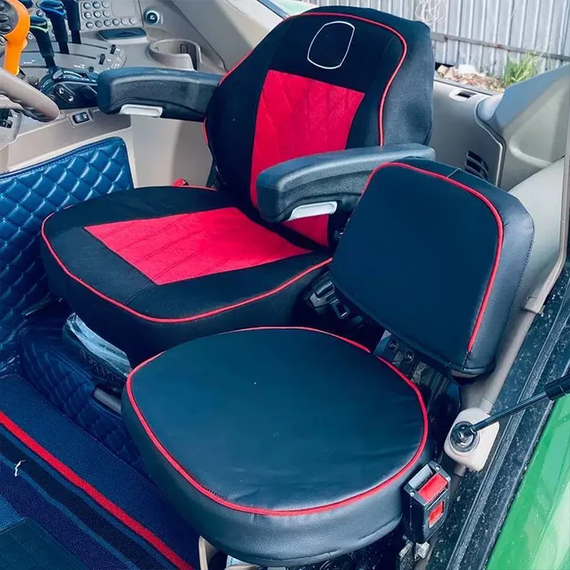 مناسبة لجون ديري غطاء وسادة مقعد جرار 6M2104/6E1504/6B1404/6B1204 غطاء مقعد مغلق بالكامل #6