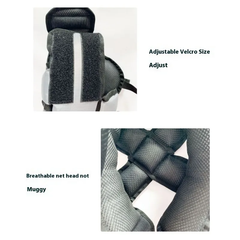 قبعة واقية مضادة للسقوط للبالغين، خوذة أمان لحارس الرأس لكبار السن، بديلة مبطنة ناعمة ومقاومة للصدمات، أغطية الرأس #5