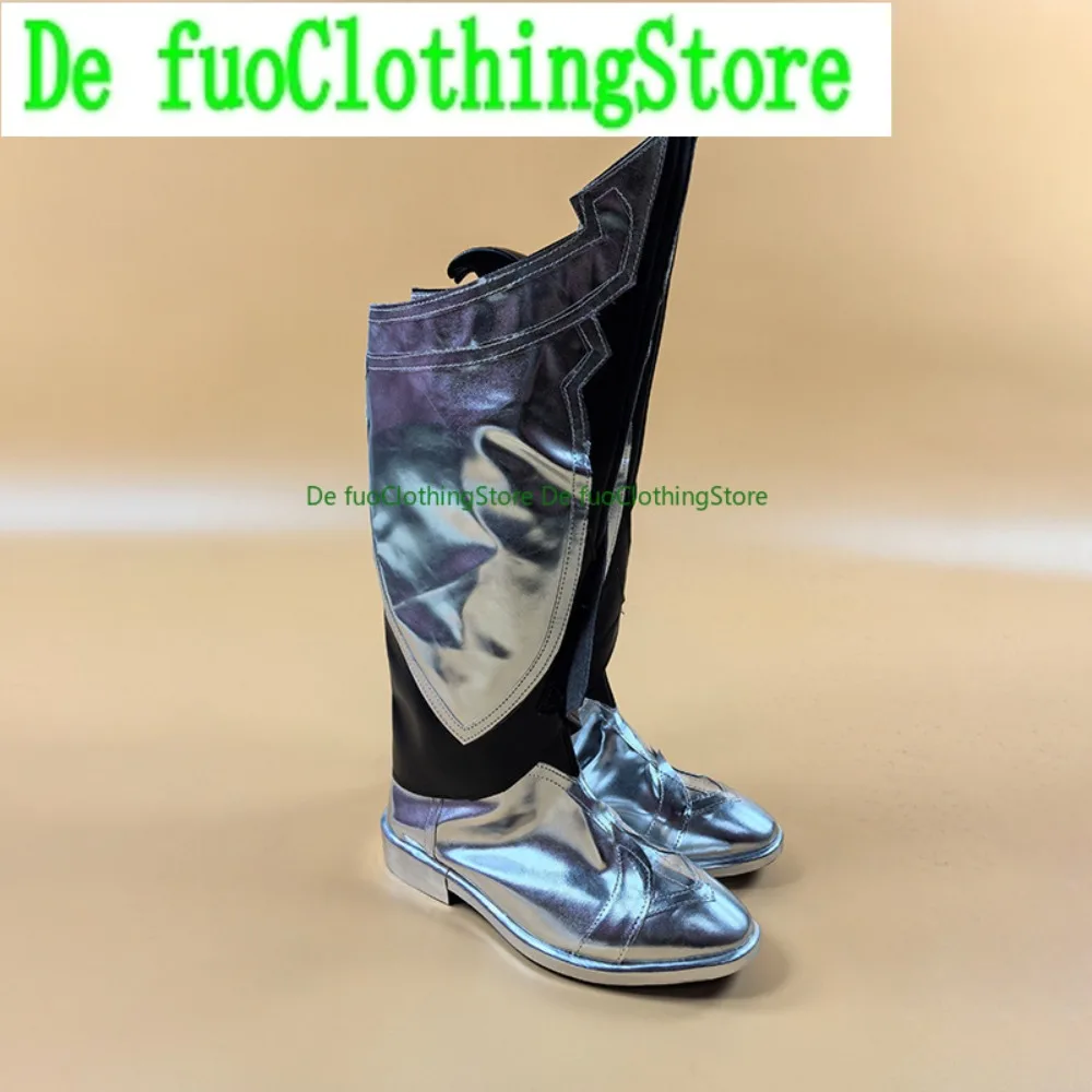 Defuo tiance jovem menino guindaste sonho conjunto cosplay sapatos anime convenção anime jogo rpg sapatos e botas festa de halloween