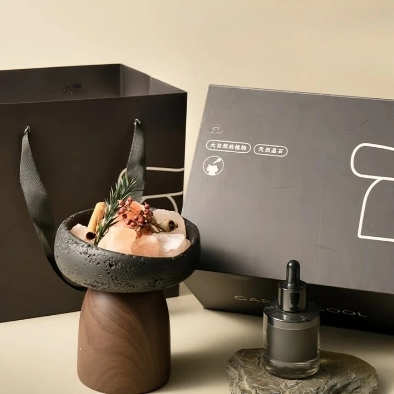 

Essential oil diffuser stone aromatherapy gift box, indoor fragrance spar ornament, bedroom aromatherapy