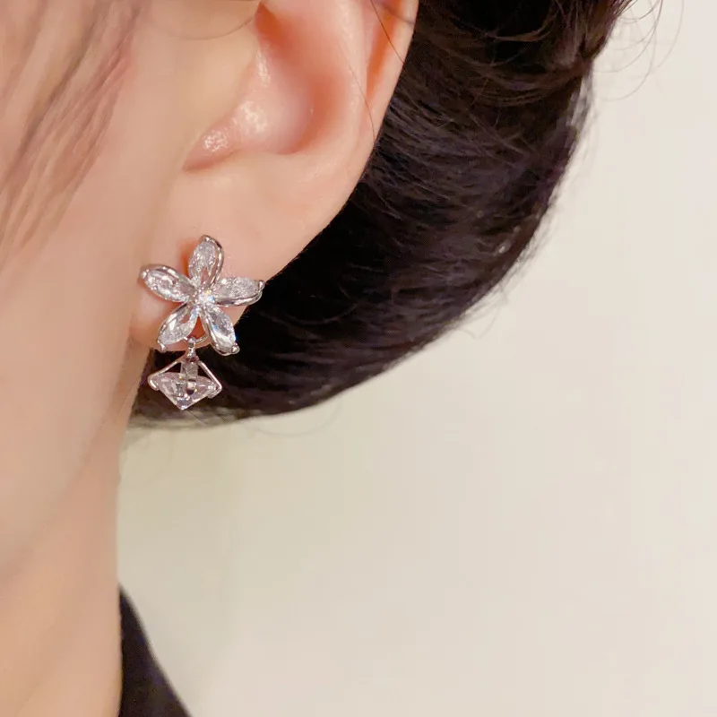 أقراط لطيفة أقراط المعلقات أزياء بسيطة إكسسوارات مجوهرات متعددة الاستخدامات للفتيات