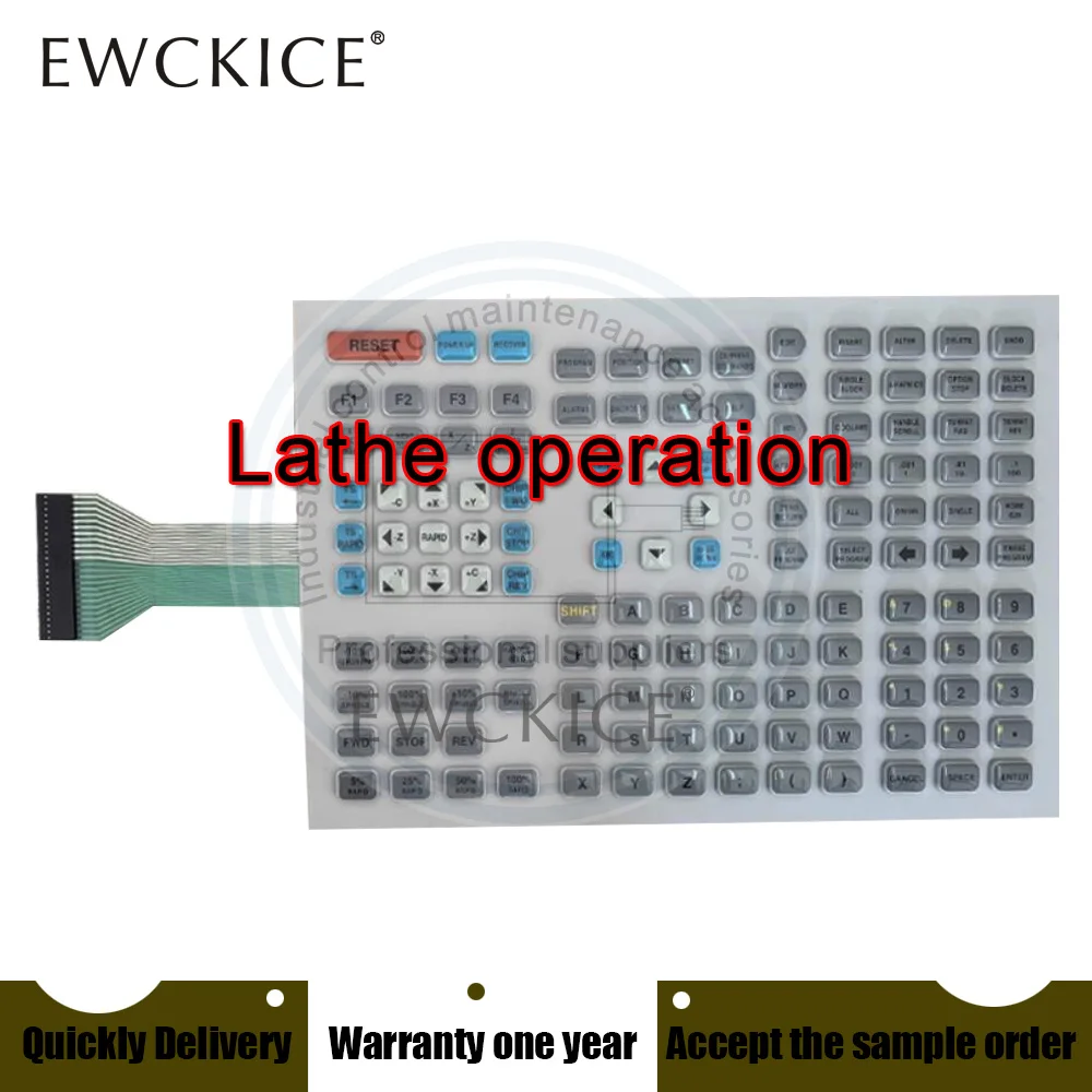 Imagem -03 - Teclado do Interruptor de Membrana Hmi Operação do Torno Máquina do Cnc Novo 610201 61-0201 61-0201 61-02011