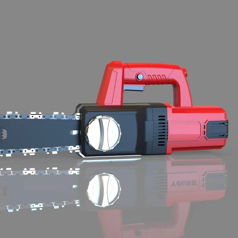 Motosierra para Concreto de 220V con Cadena de Diamante, Motosierra Manual para Cortar Concreto Reforzado, Modelo ST-300