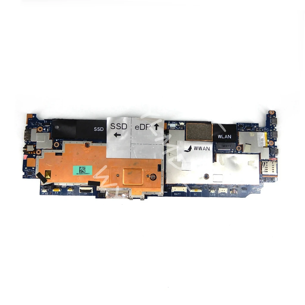 Imagem -02 - Placa-mãe Portátil para Dell La-d312p M36y30 M5-6y54 M7-6y75 Cpu 4g 8g 16g Ram Mainboard para Dell Latitude 7370 100 Testado ok