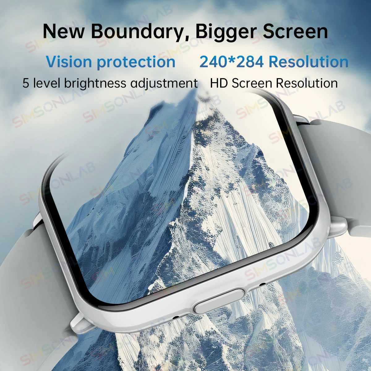 2025 Новые Смарт-часы 10 м Водонепроницаемые 1,83-дюймовые HD-экраны Bluetooth-вызовы 100 спортивных режимов SmartWatch для мужчин и женщин Дети