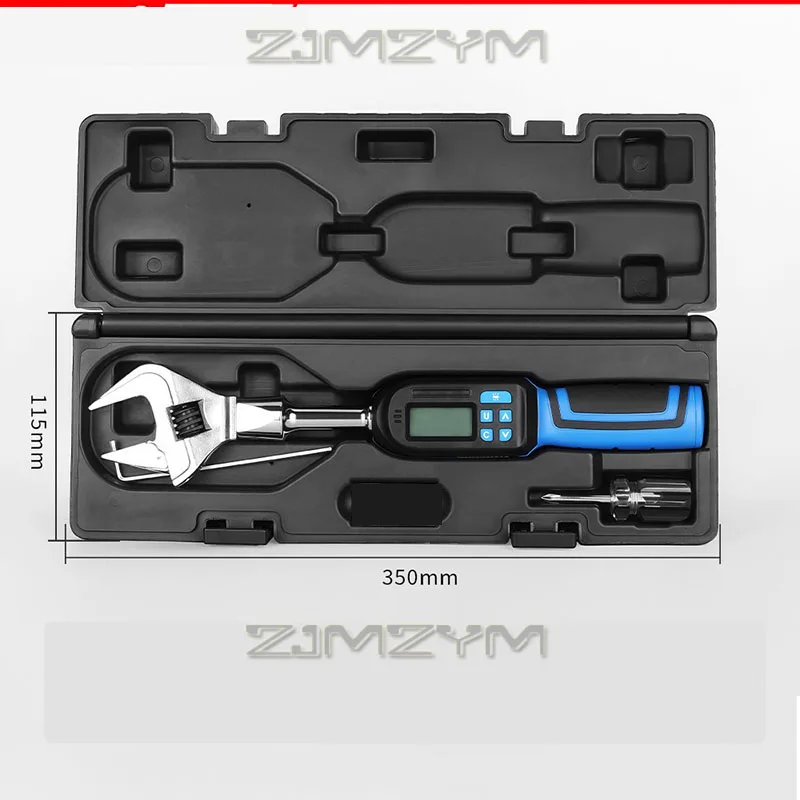 Chiave dinamometrica digitale accurata a ±2% 6.8-135N.m Chiave dinamometrica elettronica a cricchetto preimpostata con notifica flash LED cicalino