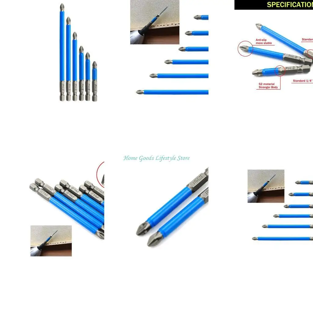 

E74e магнитная отвертка биты устанавливают магнитный наконечник для отвертки мощности для использования DIY