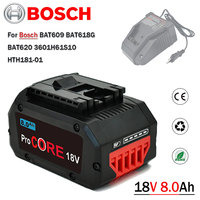 18V 8000mAh ProCORE Ersatz Batterie für Bosch 18V Professionelle System Cordless Werkzeuge BAT609 BAT618 GBA18V80 21700 Zelle