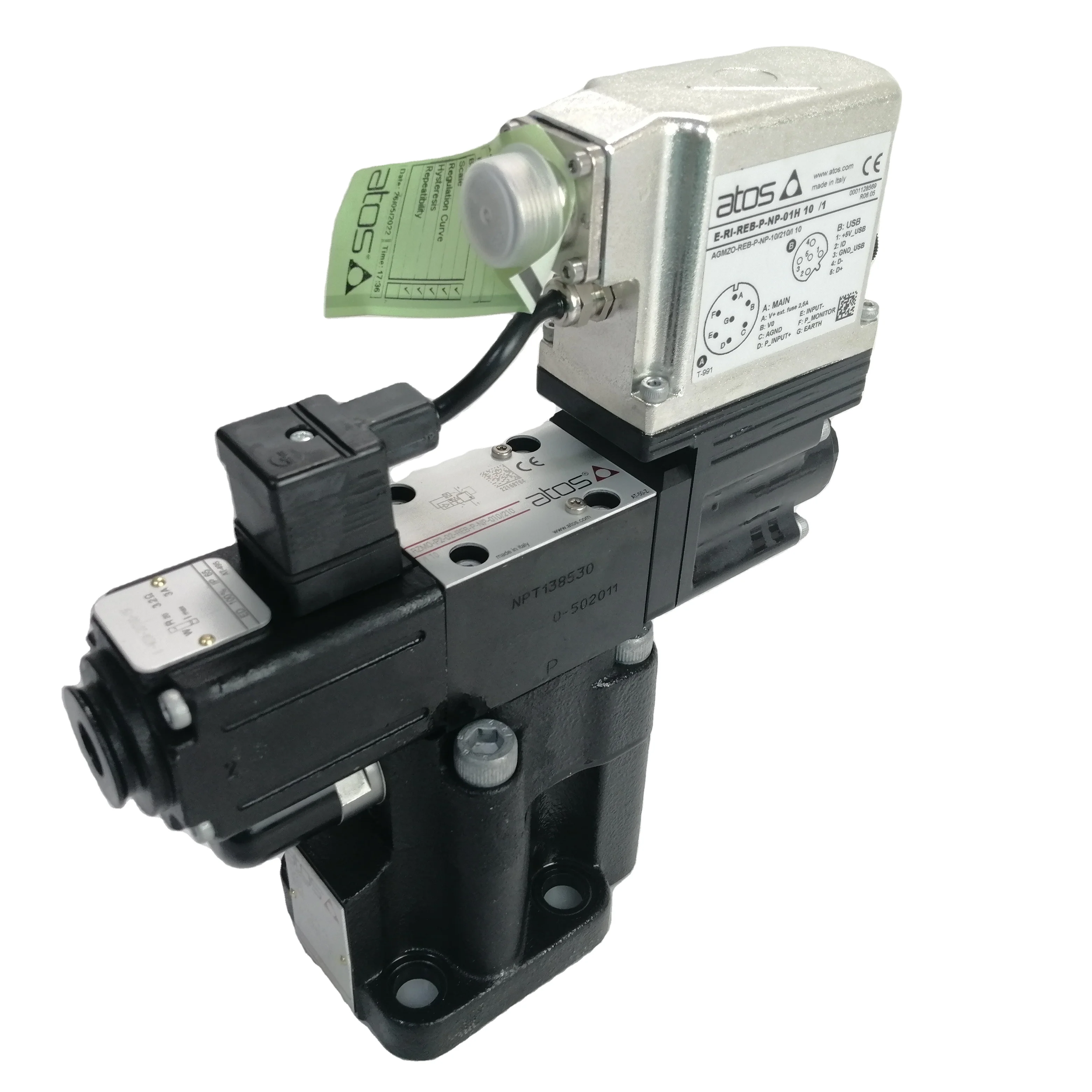 

Пропорциональные предохранительные клапаны ATOS RZMO-P2-02-REB-P-NP- 010210