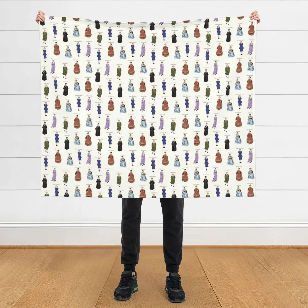 

Six Female, British Literary Geniuses Throw Blanket Comforter Decoratives Summer Kid'S Blankets