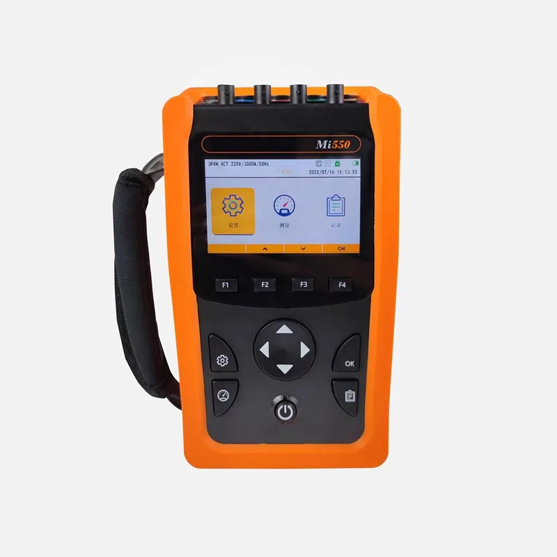 Mi550 Power Quality Analyzer Measures Three-Phase Electrical Data For Distribution Cabinet Debugging And Power Consumption