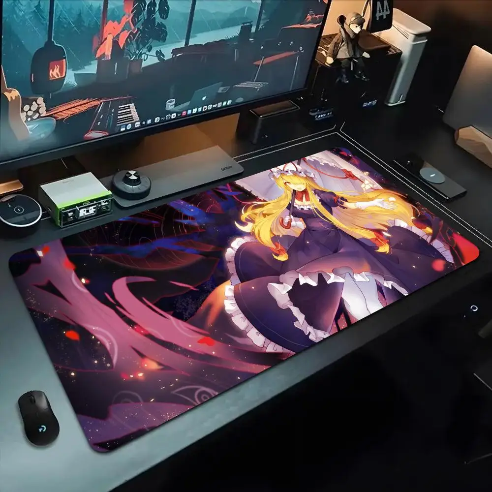 

Touhou Yukari Mouse Pad 500X1000 mm Large Gaming Mousepad Gamer XL Rubber Otaku Keyboard Pad Laptop Desk Mat