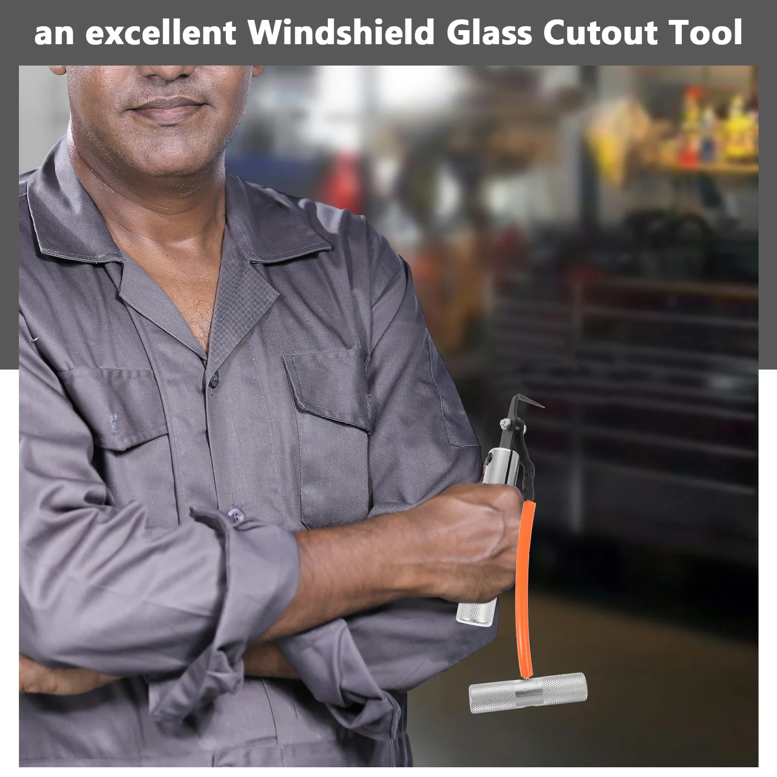 Windshield Removal Tool Sturdy Alloy Steel Long Lasting Auto Glass Cutout Tool Car Windscreen Cutter Windshield Remover