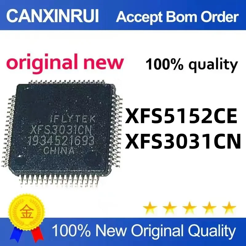 XFS3031CN CNP XFS5152CE QFP64 SMD Intelligent Speech Synthesis Chip New and Original