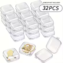 Collection Miniatures Transparentes - 32 Boîtes de Tri