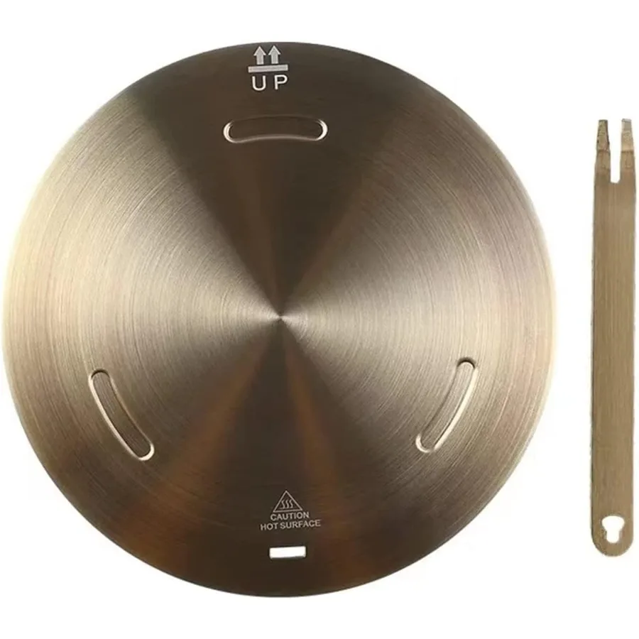 

Пластина рассеивателя тепла для газовой электронной плиты, индукционный адаптер для приготовления пищи, тарелка для приготовления пищи со съемной ручкой для посуды с молоком и кофе