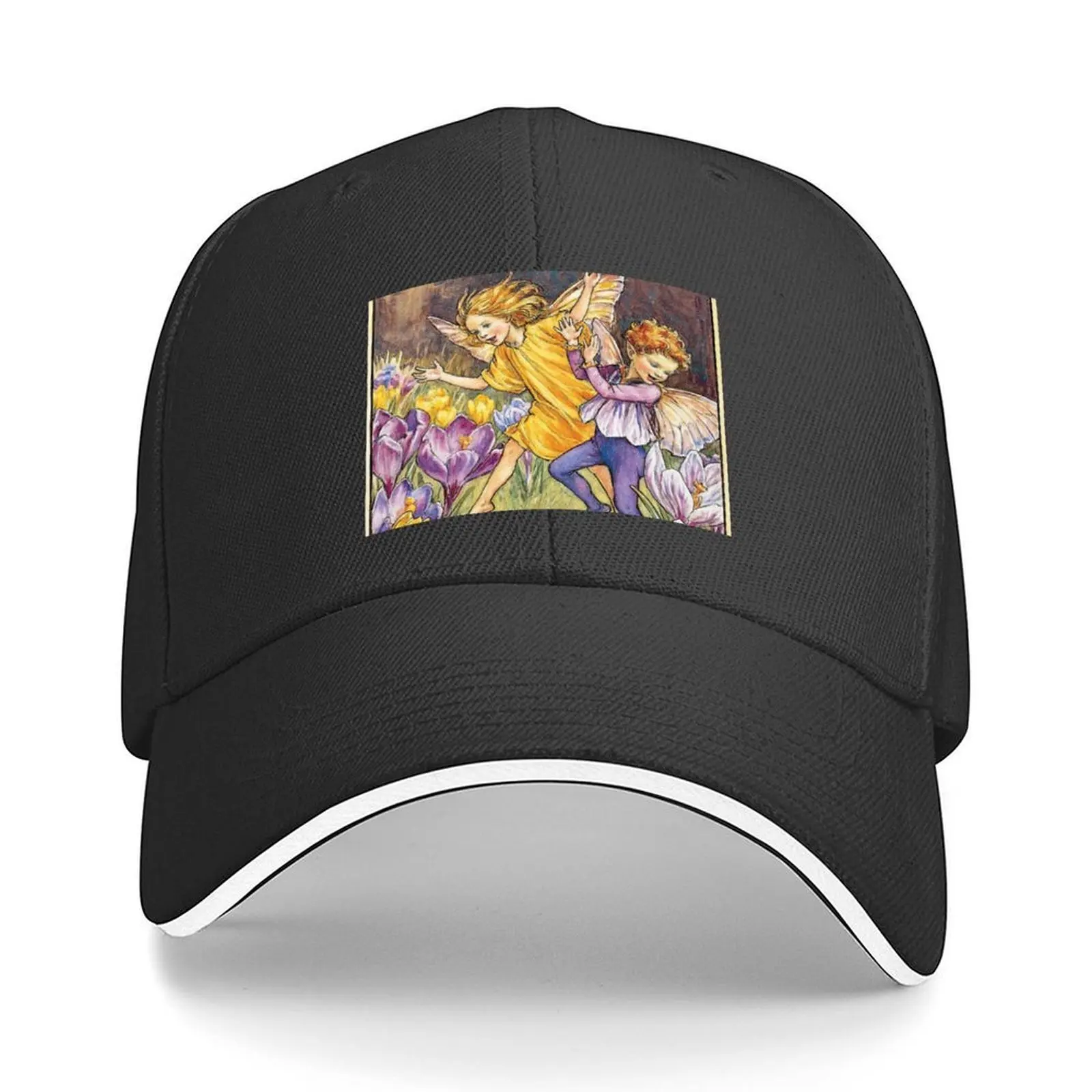 

Cicely Mary Barker The Crocus Fairies Baseball Cap Golf Hat Man custom caps Sun Cap Fashion Beach For Men Women's
