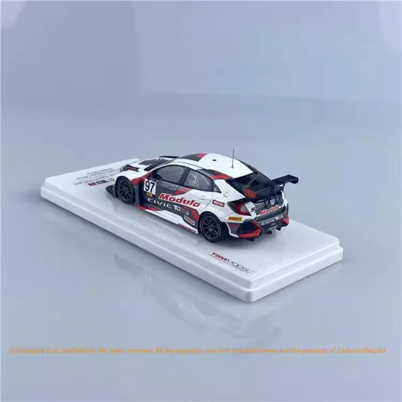 TSM 1/43 Honda Civic Type R #97 Resin Toy Motor Vehicle Diecast Metal Model Gifts