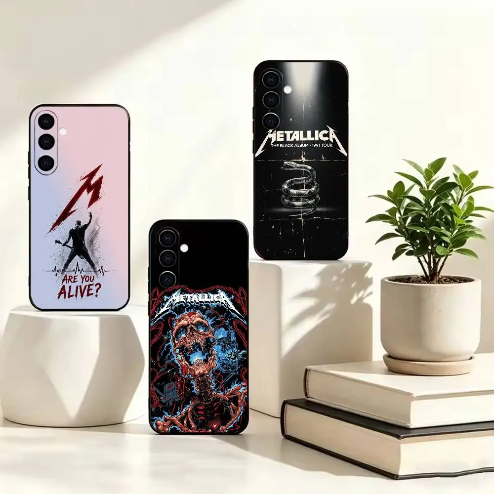 72 Seasons Retro Thrash Metal Heavy Rock  Basic Phone Case For Samsung A73 20,21s,22,31,32,52,53,72 Soft Black Shell