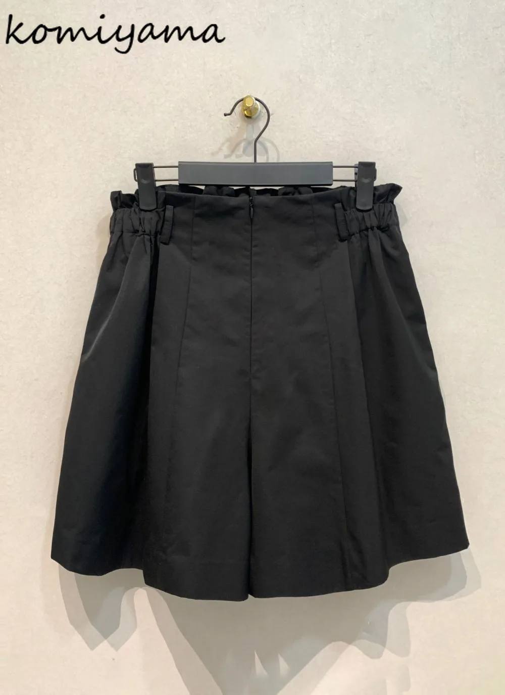 

Japan Elastic High Wasit Shorts Fashion Simple Ropa De Mujer Summer Loose Casual Short Zip Woman Clothes Lantern Pantalones