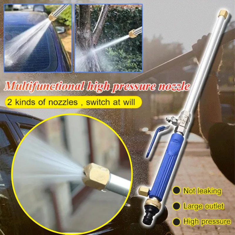 Juego de manguera de agua para el hogar, suministros de lavado de automóviles de alta presión, juego de manguera de agarre de agua, juego de manguera de PISTOLA DE PULVERIZACIÓN