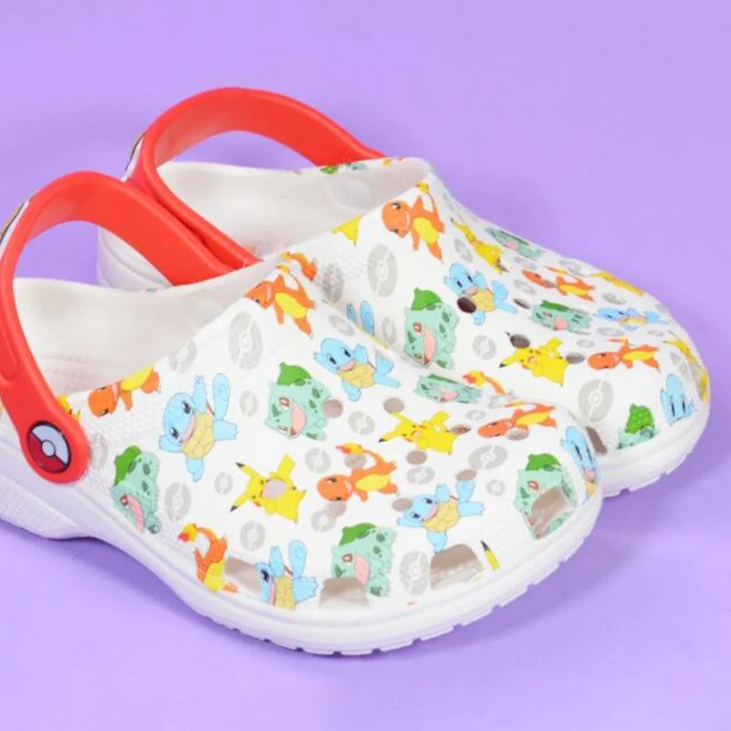 2024 Cute Pok é mon Soft soled Shoes with Cool Toe Shoes Beach Shoes Outdoor Beach Shoes Anti slip Children's Shoes Summer Gifts image 6