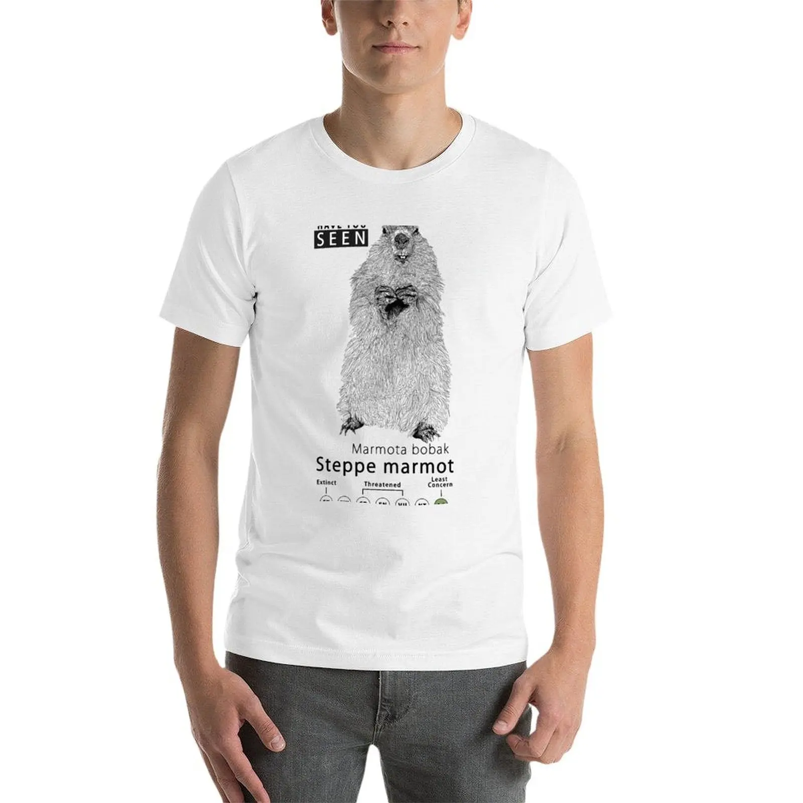 shirts marmot dark graphic man t T-Shirt funny t humor shirts Bobak tees for The
