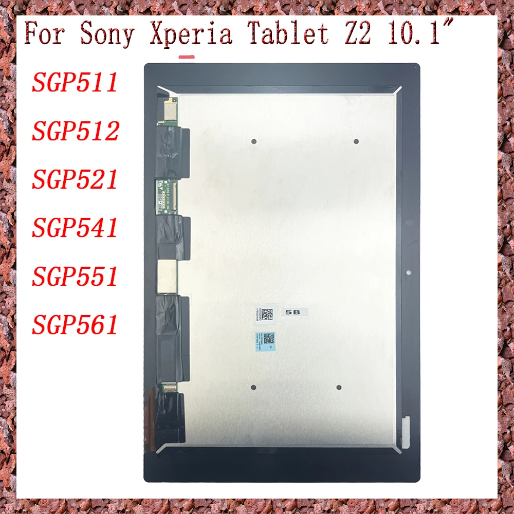 

AAA For Sony Xperia Tablet Z2 SGP511 SGP512 SGP521 SGP541 SGP551 SGP561 LCD Display Touch Screen Digitizer Glass Assembly Repair