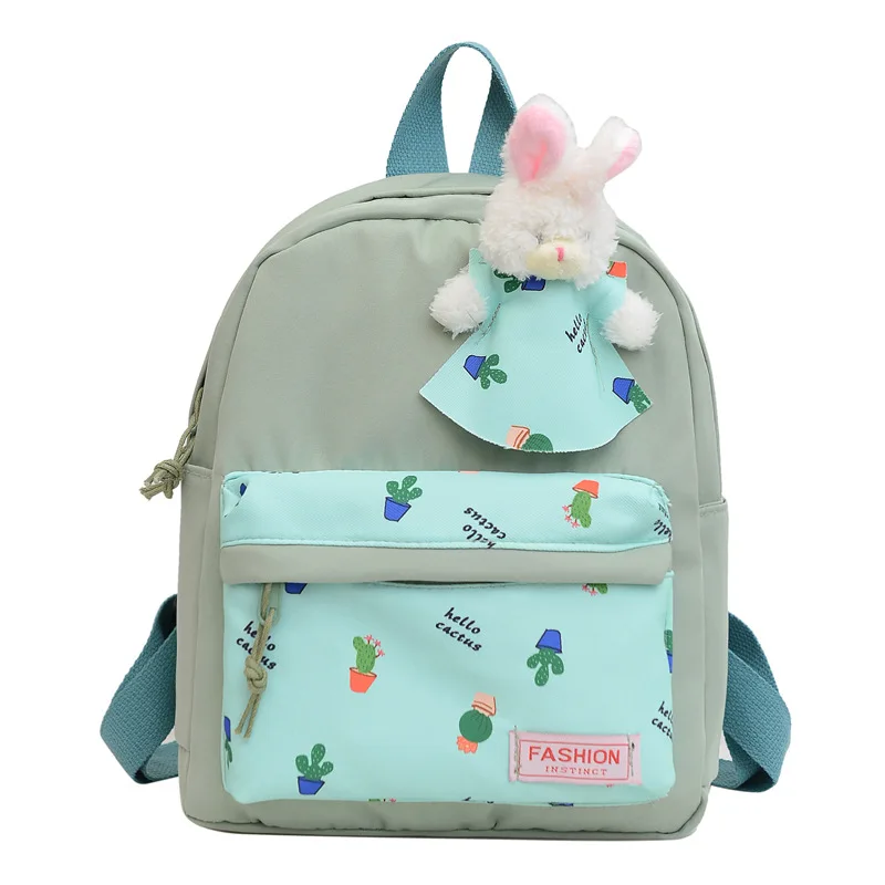 Sac à dos de dessin animé lapin pour filles, sacs à dos pour enfants, sacs d'école pour filles, mère, enfants, tout-petits