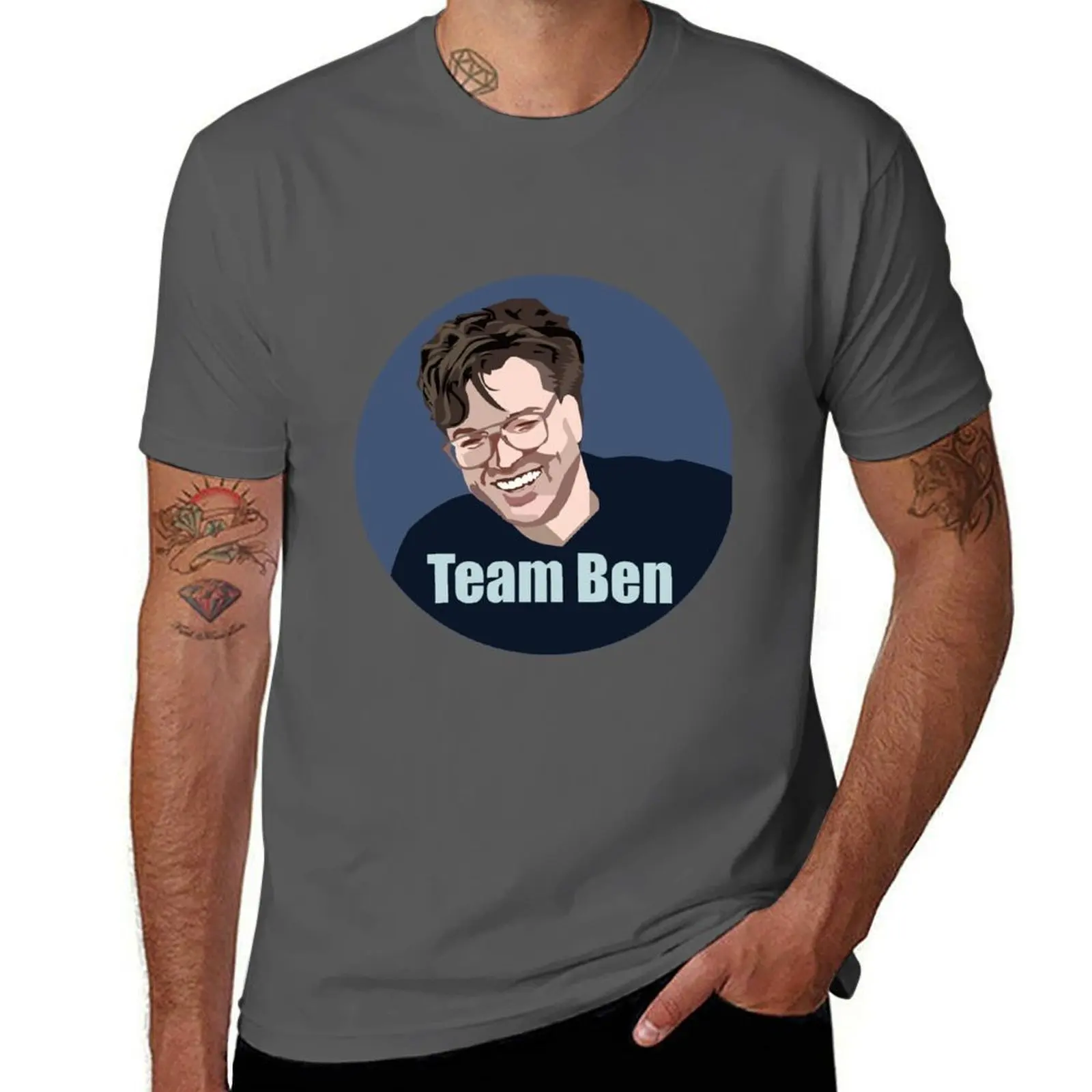 Team Ben T-Shirt Work Casual Loose Fit T-Shirt