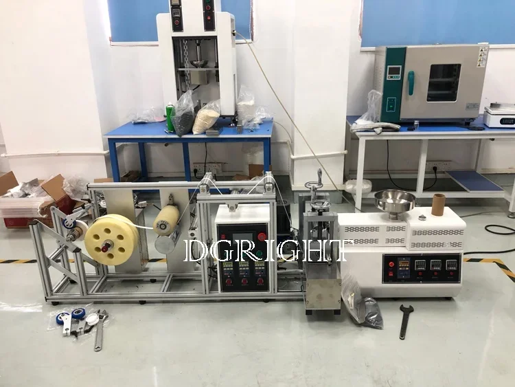 Lab Small Plastic Extruder Single Screw Plastic Filament Extruding Machine Manufacturer