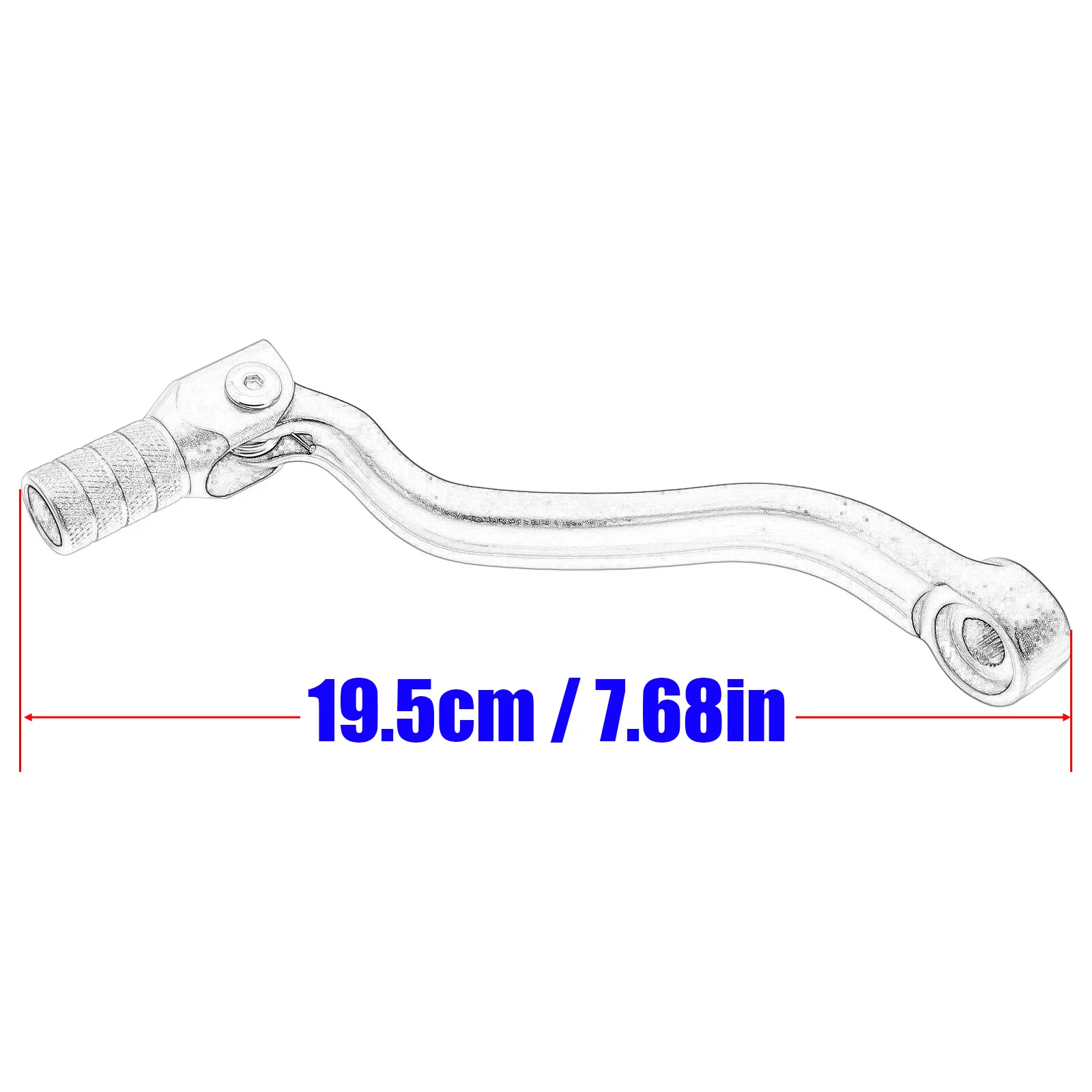 Motorcycle CNC Gear Shift Lever For KTM EXC EXC-F SX SX-F 125 150 250 300 350 450 500 For Husqvarna TE250 TE300 250i 300i 2023
