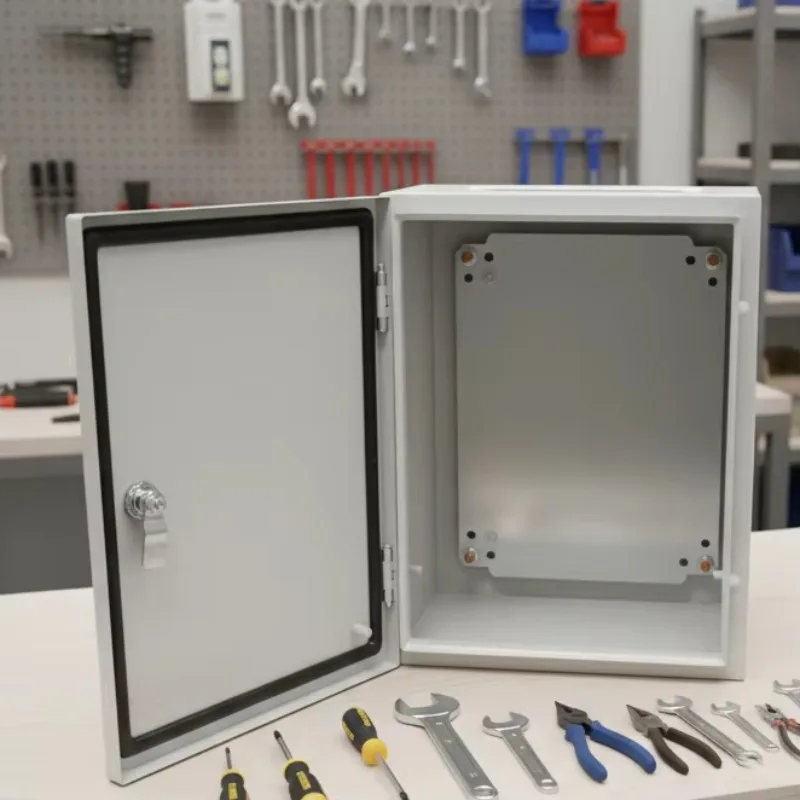 Outdoor Waterproof Sheet Stainless Steel Electric Enclosure Meter Junction Metal Box Distribution Control Box Metal Electric Box