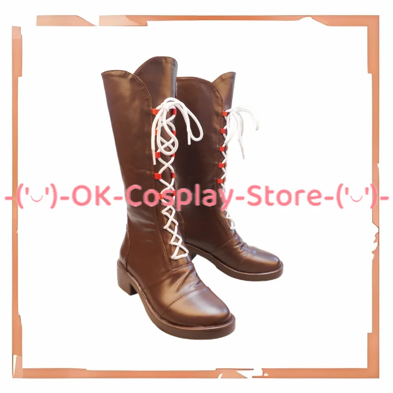 Kamispiro Rui Cosplay scarpe scarpe in pelle PU stivali di carnevale di Halloween puntelli Cosplay su misura