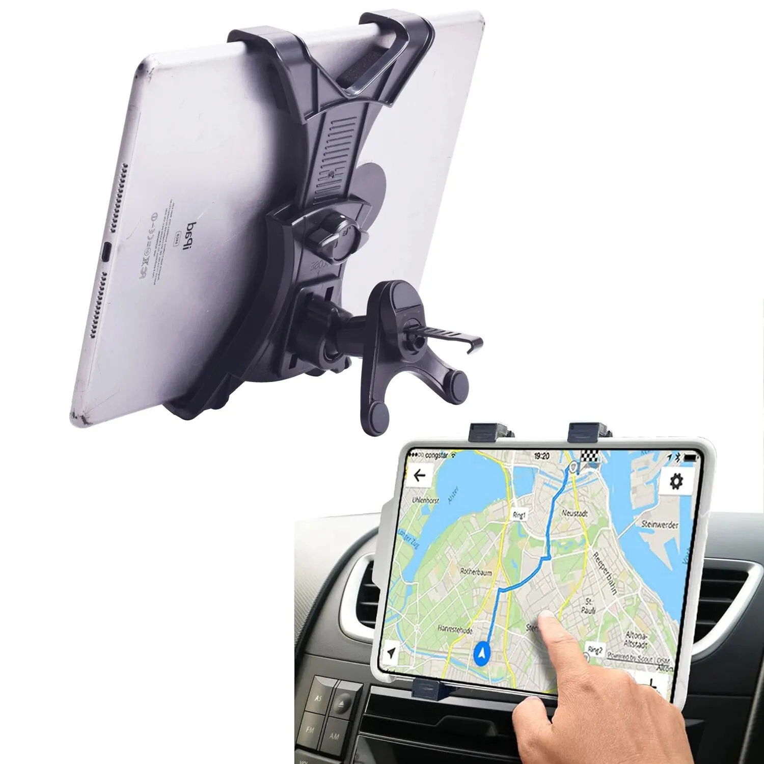 Car Air Vent Tablet Holder Car Mount Universal Tablet Stand Car Mount Compatible with 7