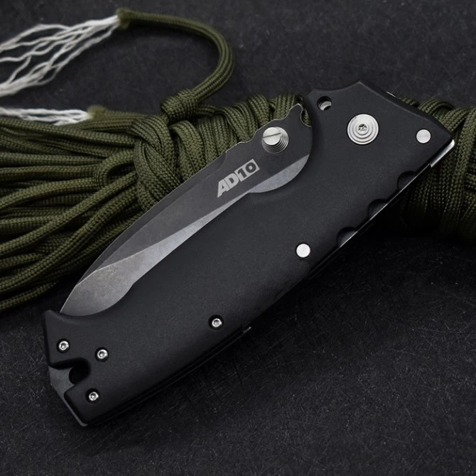 Pocket Folding Knife, S35VN Steel, Outdoor Knife, Camping Survival, Fishing, EDC, Nylon, Fiberglass Tool, Man's Gift, AD10