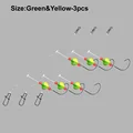 green-yellow 3pcs
