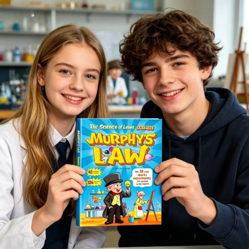 

Murphy's Law is a graphic novel that explains the principles of life for children, and an interesting illustrated science book