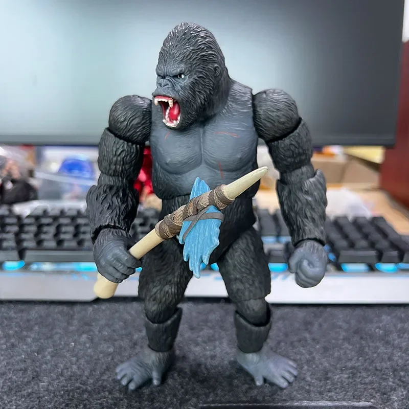 Godzilla: Battle Of King Kong Skull Island King Of Gorilla Monsters Action Figure Collection Models Ornaments Toys Gifts