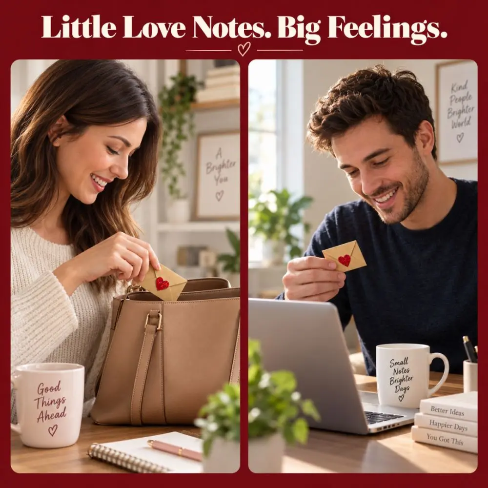 60Pcs Pre-Written Cards Love Letters Envelope Set Blank Mini Cards Heart Stickers DIY Love Notes Box Elegant Box Mini Cards Set