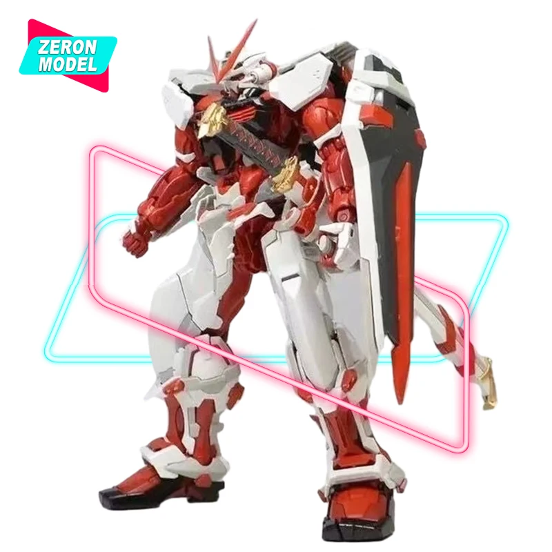 MJH MR Red Frame MBF-P02 HIRM MG 1/100 Assembly Model Assembled Action Figure Toy Gift Thanksgiving Present