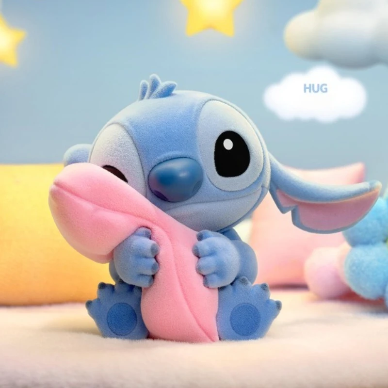 Stitch Warm Roze Serie Speelgoed Desktop Creatieve Cartoon Ornament Auto Decoratie Mystery Box Leuke Randapparatuur Verrassingsgeschenken