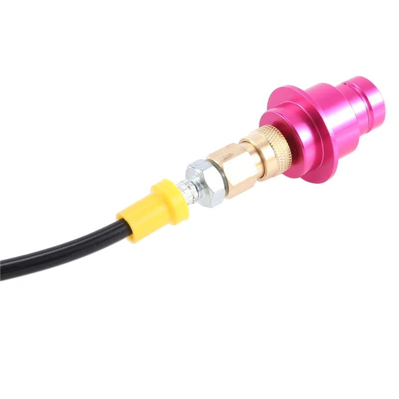 

ABBK-Soda Adapter Hose With 2000Psi Pressure Gauge For DUO/TERRA/ART Quick Connect To Larger CO2 Bottles, Carbonated Bottle