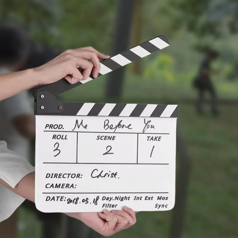 Q22A Акриловый Clapperboard 12x10IN