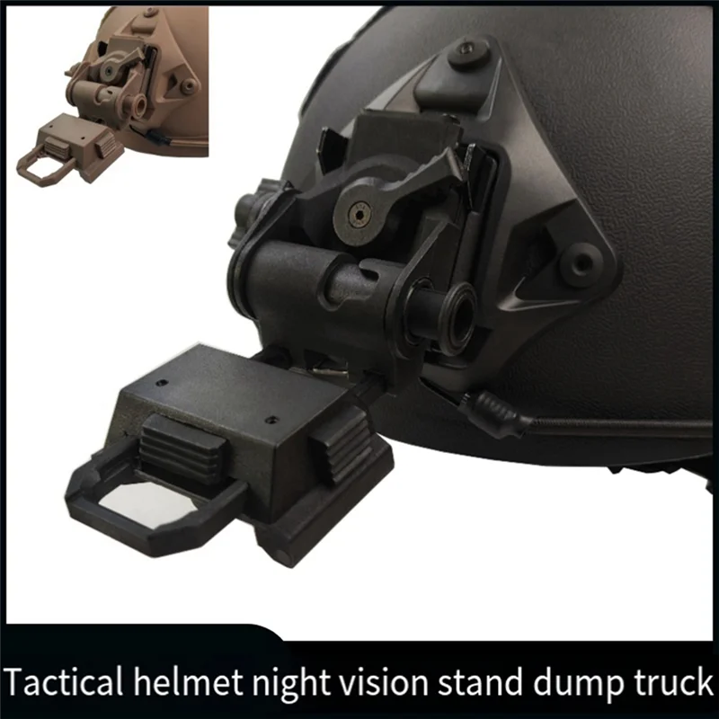 

RTENTE-Helmet Night Vision Mount Bracket Mount For Dumper L4G24PVS15/PVS18/GPNVG18 Multi-Functional Holder, Easy To Use Durable