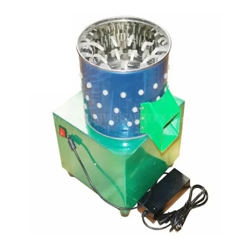 Pequeña máquina de depilación para pollos, patos, gansos, palomas y pájaros. Pistola de depilación para fabricación de ladrillos de aves de corral, hogar