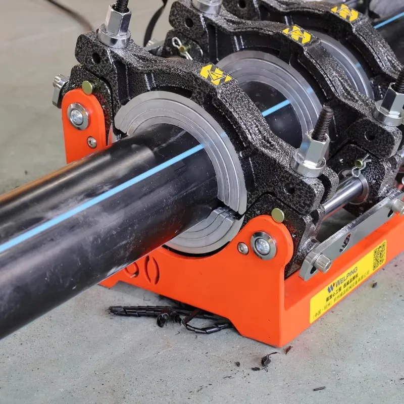 New Economy 200mm Hydraulic Butt Fusion Welding Machine For HDPE Pipe Jointing 220V 3.95KW Source Factory OEM/ODM